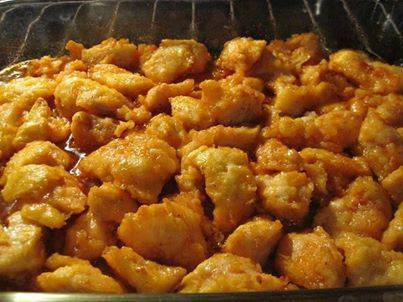 sweet and sour chicken breading