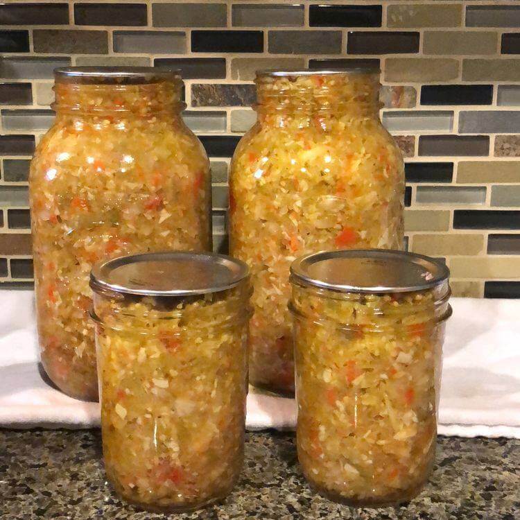 Old Fashioned ChowChow Relish Master of kitchen